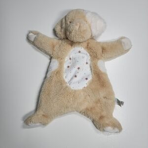 Douglas Baby Auggie Tan Puppy Dog Sshlumpie Plush Lovey Star Moon Belly 16"